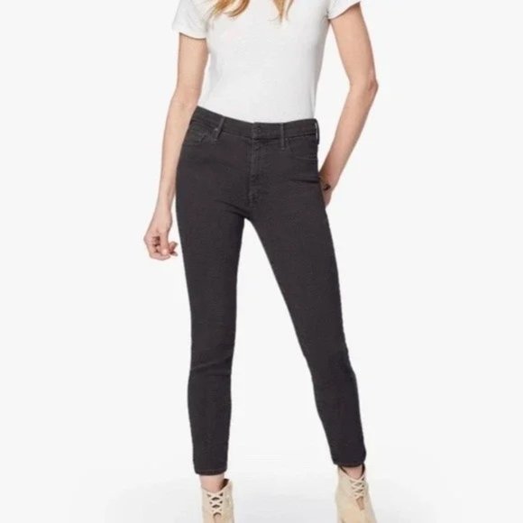 MOTHER High Waisted Looker (Gray) To the Moon and Back Jeans - Size 28 - Picture 1 of 5